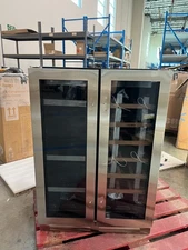 Ca'Lefort 24" Wine Cooler&Beverage Refrigerators 3 LED Lights Home/Kitchen