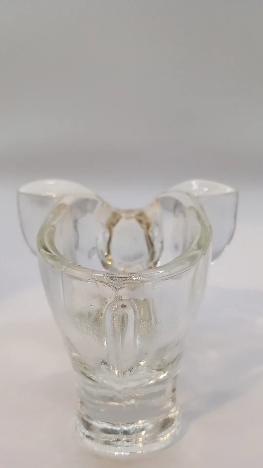 Crystal Glass Elephant Trinket Dish Ornament Made In Taiwan - Image 3 of 4