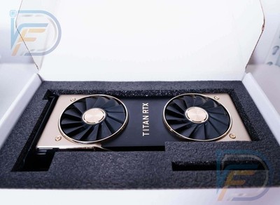 NVIDIA Titan RTX 24GB GDDR6 PCIe 3.0 GPU AI Deep Learning CUDA Graphics Card