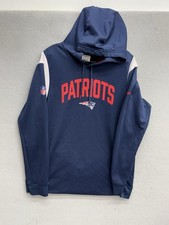 Nike New England Patriots Men  s Size Large L Sideline On Field Hoodie blue