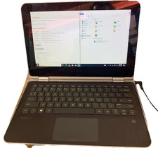 HP Pavilion 11-k122nr, Intel Pentium N3700@1.6GHz 4GB RAM 256GB SSD Win10P Touch