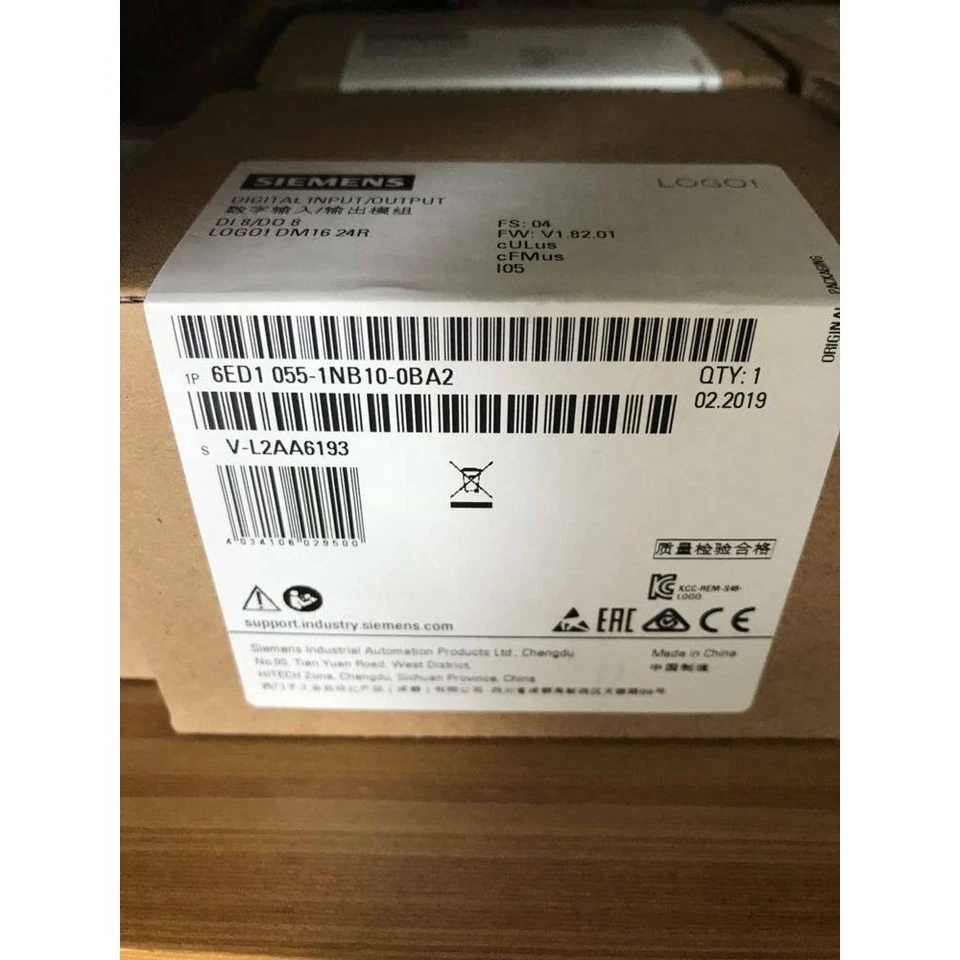 New Siemens LOGO! DM16 24R expansion 6ED1055-1NB10-0BA2 6ED1 055-1NB10-0BA2 - Image 2 of 4