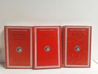 3 x Loeb Classical Library Augustine Books 16-22 Harvard Hardcovers