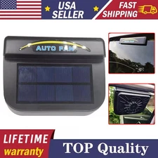 Solar Power Car Air Vent Cool Fan Auto Cooler Ventilation System Exhaust Fan A++
