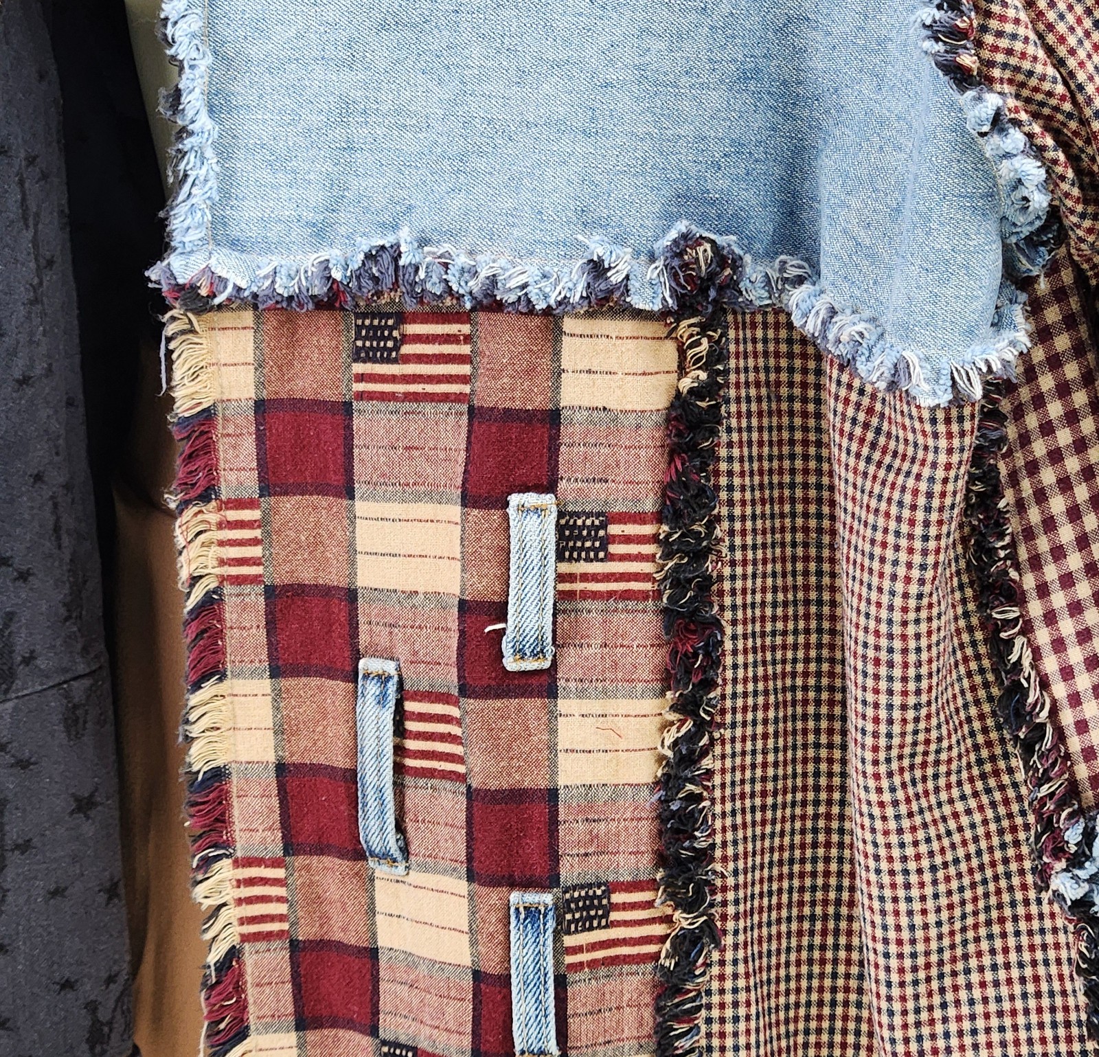 Handmade Patch Work Women's Full Sleeve Jacket Vi… - image 9