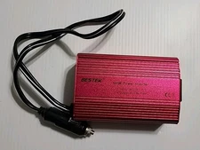 BESTEK 300W Dual DC 12V to 110V AC Outlets Power Inverter Car Adapter 2 USB Port