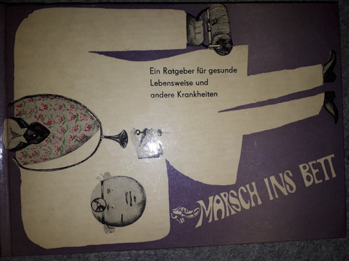 Eulenspiegel-DDR-MARSCH ins BETT-Ratgeber für gesunde Lebenweise-1969-125 Seiten