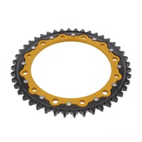 Kettenrad Alu Gold 44-ZäHne 530-Teilung FüR Honda CB 1000 RA ABS Bj. 2008-2016