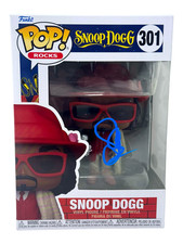 Snoop Dogg Signed Funko Pop Rocks 301 Autograph Figure Doggystyle Rapper JSA COA
