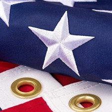 American Flag 3X5 Ft for Outside, Heavy Duty USA Longest Lasting, Tough 210D US