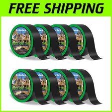 Waterproof Butyl Deck Tape 2" x 50'   Self-Adhesive Weatherproof Seal, 8 Rolls