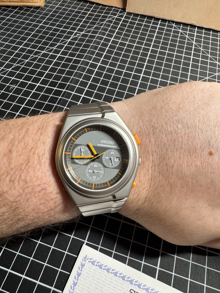 Seiko SCED057 GIUGIARO Design Spirit 7T12-0CE0 Limited Silver
