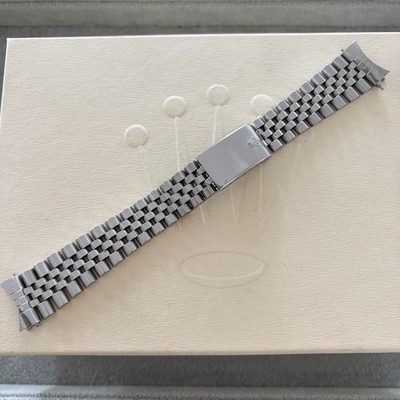 ROLEX Link Jubilee Bracelet 62510H 555B SS 21Link 100%Authentic C8192