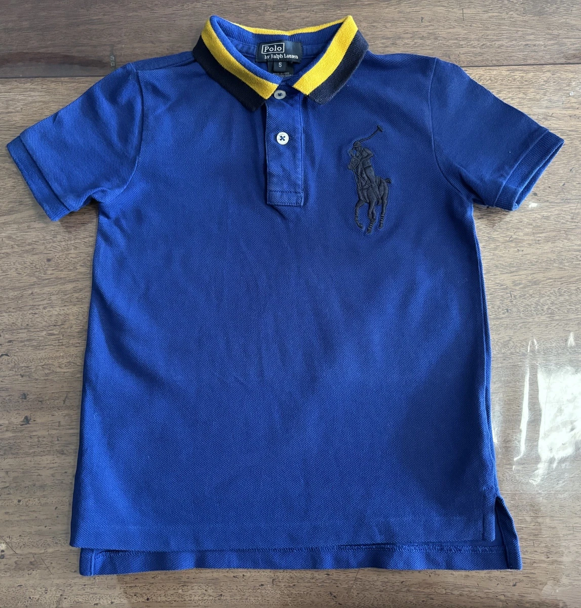 T-shirt Garçon Ralph Lauren - Âge 18 Mois, Coton, Très Bon état D'occasion
