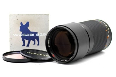 Rare [Top MINT] Contax Carl Zeiss Sonnar T* 180mm F2.8 MMG Lens CY Mount JAPAN