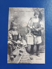 276A CARTOLINA COSTUMI SARDI DESULO 1915