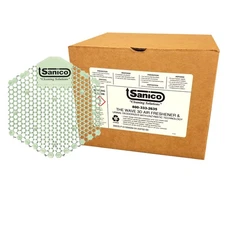 Sanico Herb Mint 30-Day Air Freshener Urinal Deodorizer Enzyme Screen 10/bx