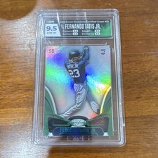 Panini 2019 Chronicles Green #22 Fernando Tatis Jr. Rookie HGA 9.5