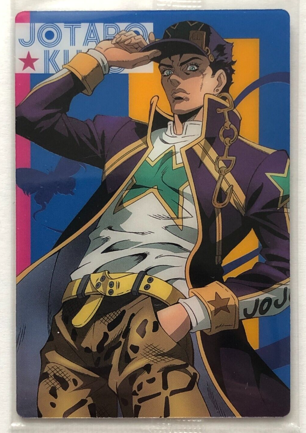 JoJo's Bizarre Adventure Part 6 Stone Ocean Wafer Card Ungalo