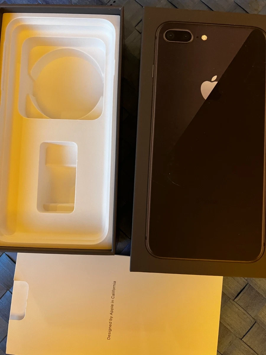 Apple iPhone 8 Plus, Space Gray 256 GB, Box only no phone