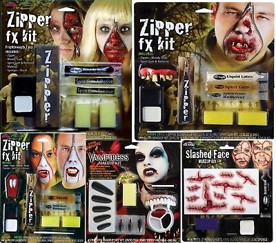 Vampire Zipper FX Kit Make Up Unisex Vampire Zipper FX Kit Make Up Unisex