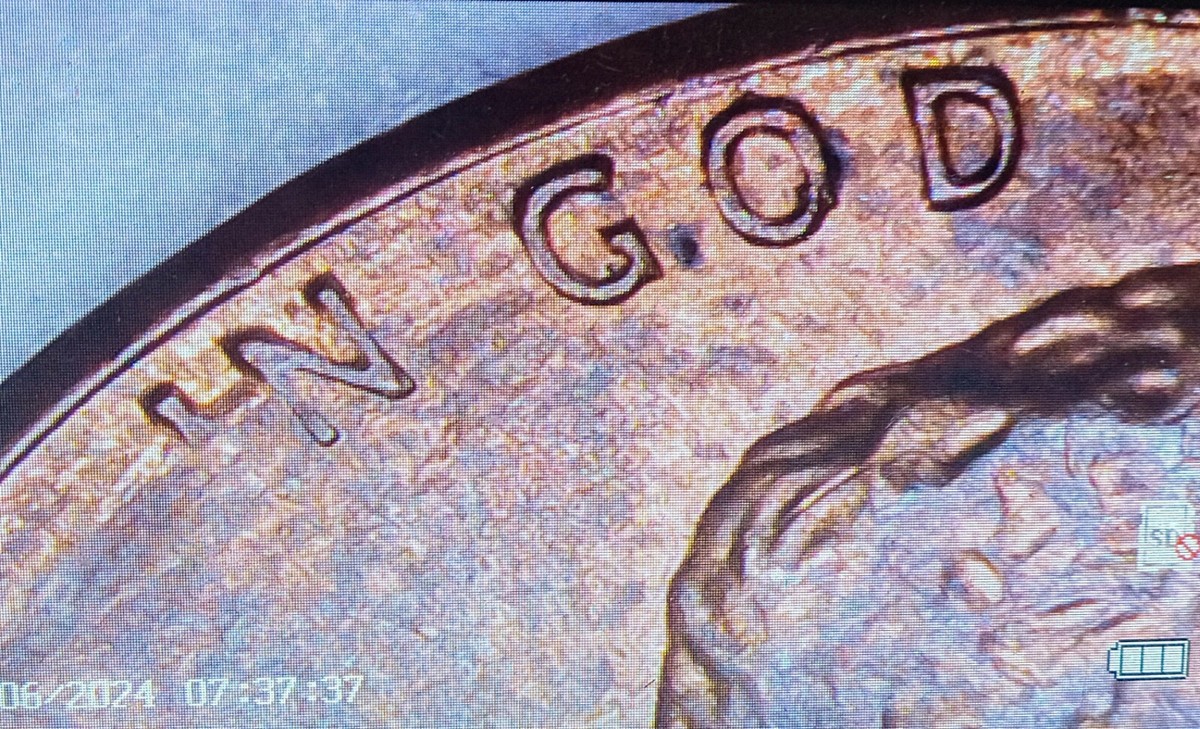OOAK 1983 P Lincoln Memorial 1C Ring Of Death Error Coin | eBay