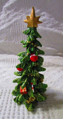 Weihnachtsbaum mit Deko für Weihnachtsdeko 6 Zoll Groß - Bild 3 von 5