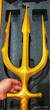 In Stock HCMY Trident Aquaman 1:1 Steel Alloy 210cm Replica Model Collection Toy