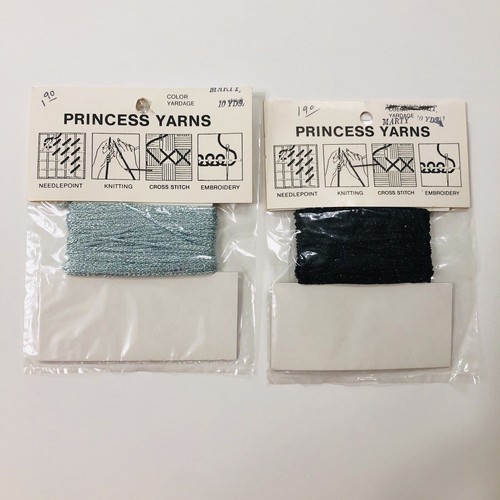 Vtg Princess Yarns Marty Needlepoint Cross Stitch Embroidery Threads Lot of 18 A - Picture 6 of 11