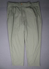 Vintage Patagonia Pants Mens 40 Green Pleated Chinos Y2K Made in USA 40x33