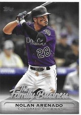 2019 Topps Update Baseball The Family Business Nolan Arenado Rockies