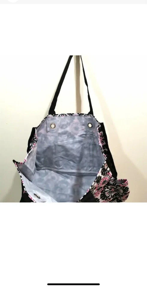 Thirty One Bag Organizing Utility Tote Bolsos Bolsos Rosa Pop Tote Foto 4 de 4