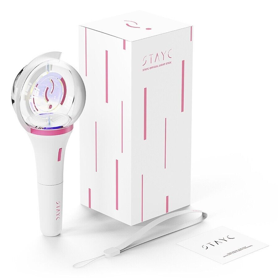 STAYC OFFICIAL LIGHT STICK w/ Strap,Tracking Code FANLIGHT