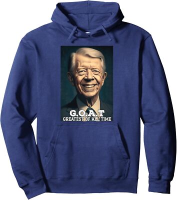 Vintage Jimmy Carter Time Presidents Day Cool Present Unisex Hooded Sweatshirt