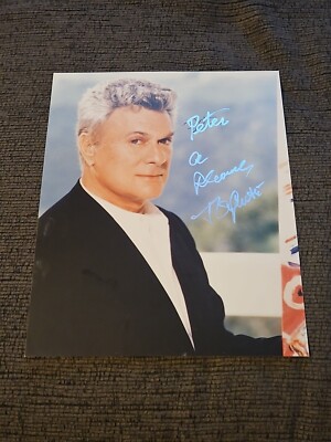 Tony Curtis Actor Some Like It Hot The Great Race Signed 8x10