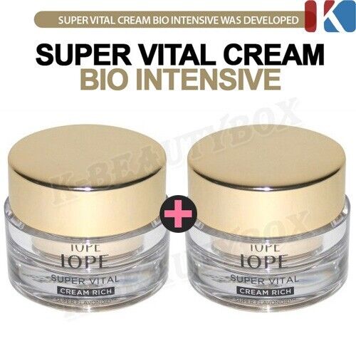 IOPE Super Vital Creme reich 14ml x 2EA Amore Pacific BESTE Anti-Falten-Creme - Bild 1 von 10