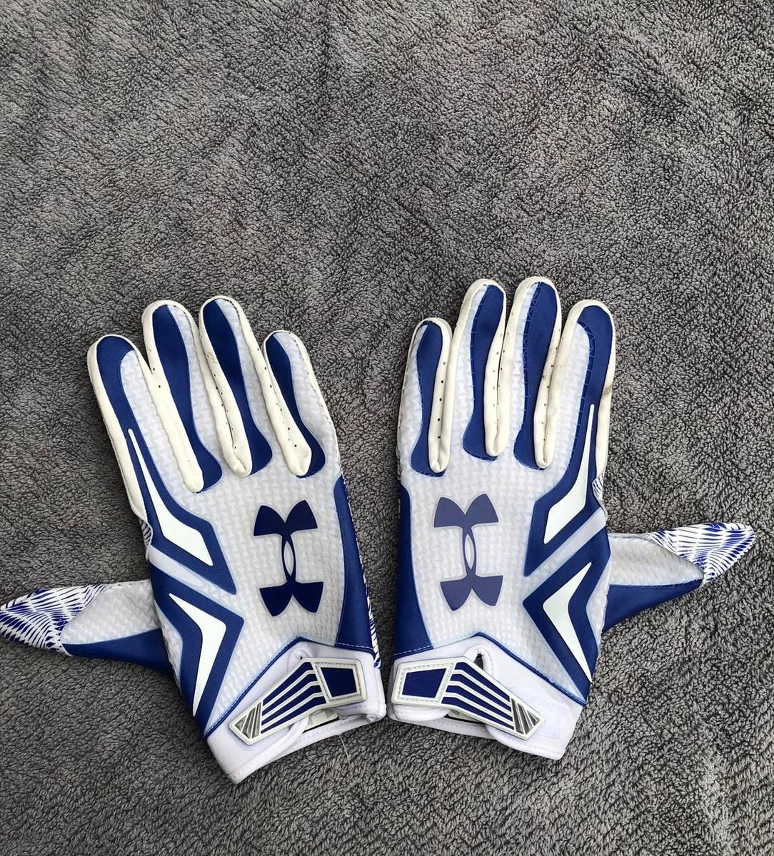 Under armour hotsell gloves blue