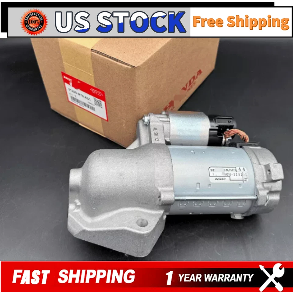 Nuevo motor de arranque OEM 31200-R70-A51 PARA 2009-2014 Honda Ridgeline V6 3,5 L Foto 2 de 3