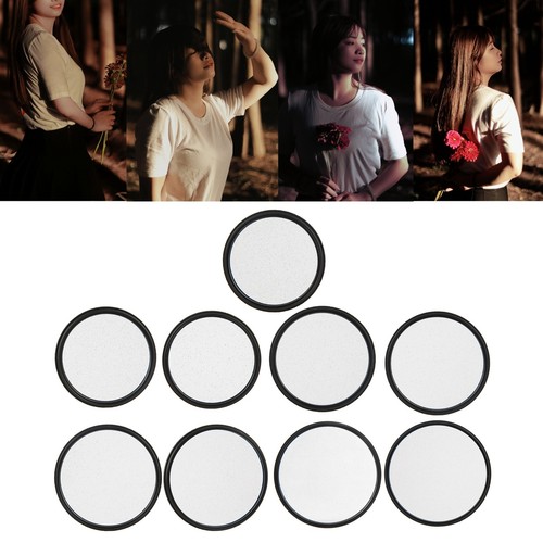 Lightdow Black Diffusion 1/4 Filter Mist Cinematic Effect Soft Focus Filter - Picture 2 of 30