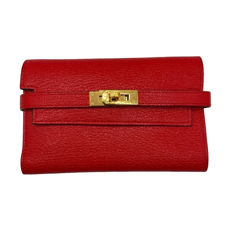 HERMES Kelly Wallet Medium D Engraved purse Japan ookura eBay