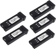 5pcs 3.7V 550mAh 25C 721855 Rechargeable Battery for RC airplane drone Car Toy