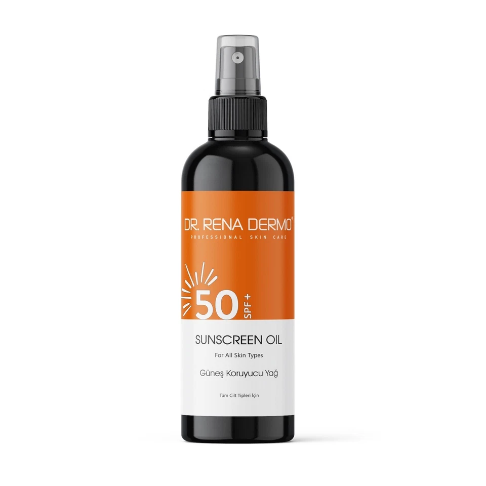 DR. RENA DERMO Sonnenöl Sonnenschutzöl Sofortschutz SPF50+ UVA UVB Schutz Sommer Sun Oil Spray