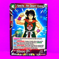 2021 DRAGON BALL SUPER YAMCHA THE DESERT HYENA BT10-009 - RARE