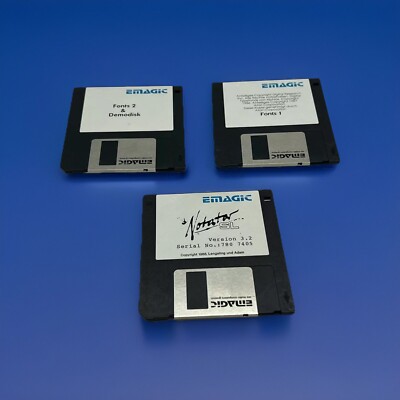 Atari ST Emagic Notator SL 3.2 Software Rarität