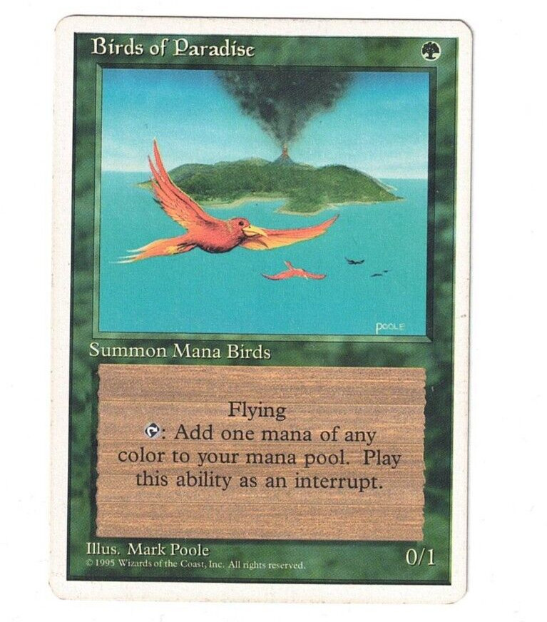 マジック：ザ・ギャザリング - BGS4 Birds of Paradise 2ED EN マジック：ザ・ギャザリング - BGS4 Birds of Paradise 2ED EN