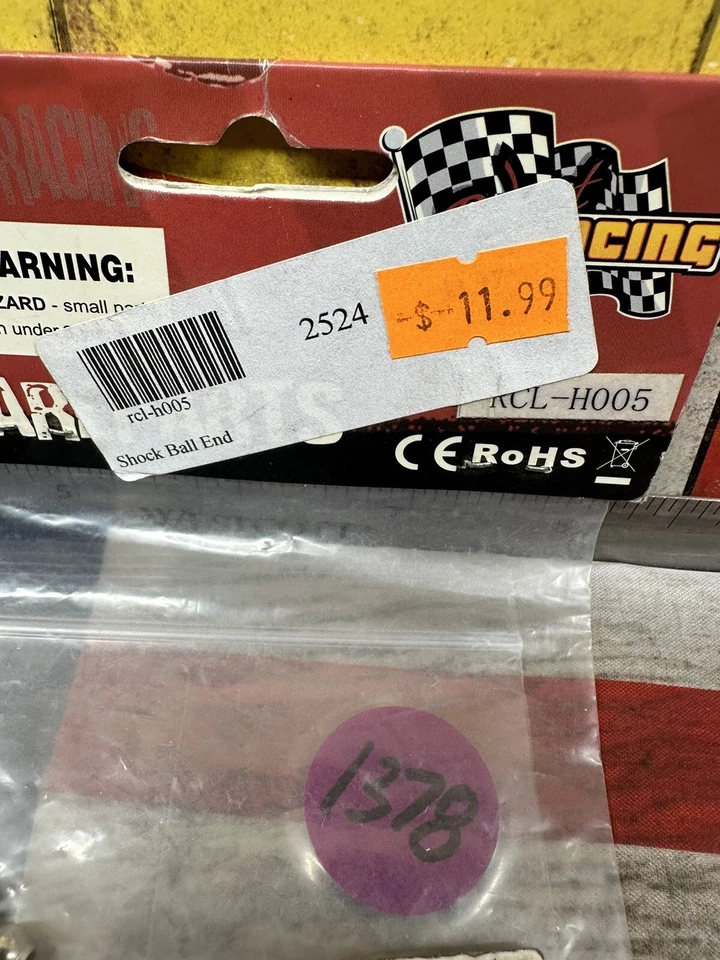 Extremos de bola de suspensión/amortiguador REDCAT RACING RCL-H005 8 piezas. Foto 3 de 4