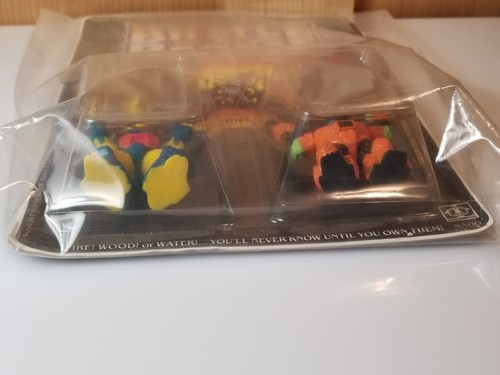 Battle Beasts Sealed On Card MOC Figure Giraffe & Tortoise Transformers G1 1980s - Picture 8 of 9