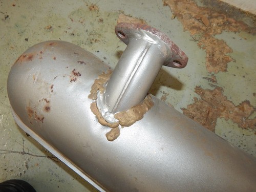 OEM 1970's PORSCHE 911 2.7 BISHOFF EXHAUST MUFFLER PIPE VINTAGE - Bild 3 von 11