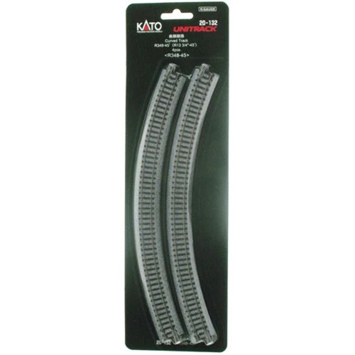 Kato Spur N Unitrack 13-3/4" Radiuskurve 45 Grad (4) 20132 | Zustand: New