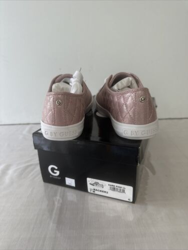 G By Guess Zapatos Mujer 7M Backer2 Brillo Acolchado Tenis ROSA OSCURO - Imagen 3 de 11